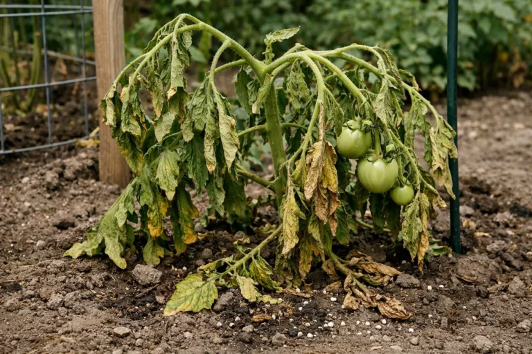 what to do when tomato plants wilting visibly in real garden soil