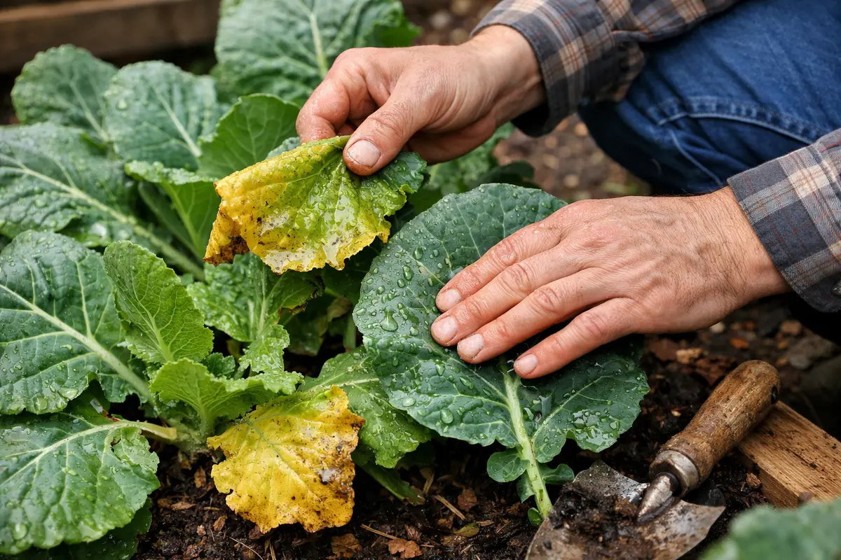 why are my collard green leaves inspect collard greens for excess water