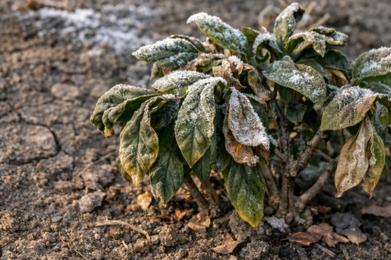 why are my gardenia leaves showing stress from sun and dry soil