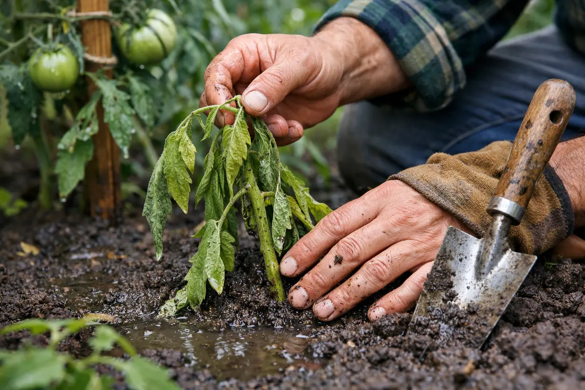 why are my tomato plants wilting assess tomato wilting right after rainfall