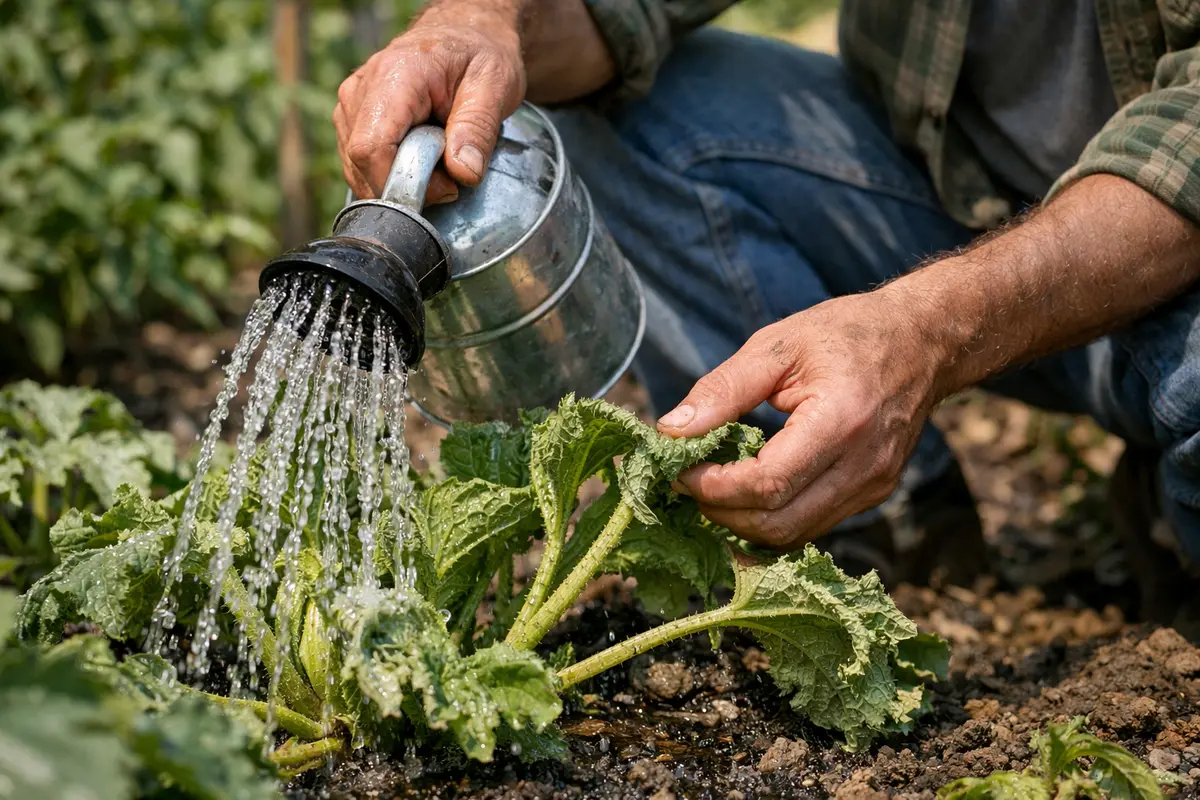 why are my zucchini leaves curling apply water to curled zucchini leaves