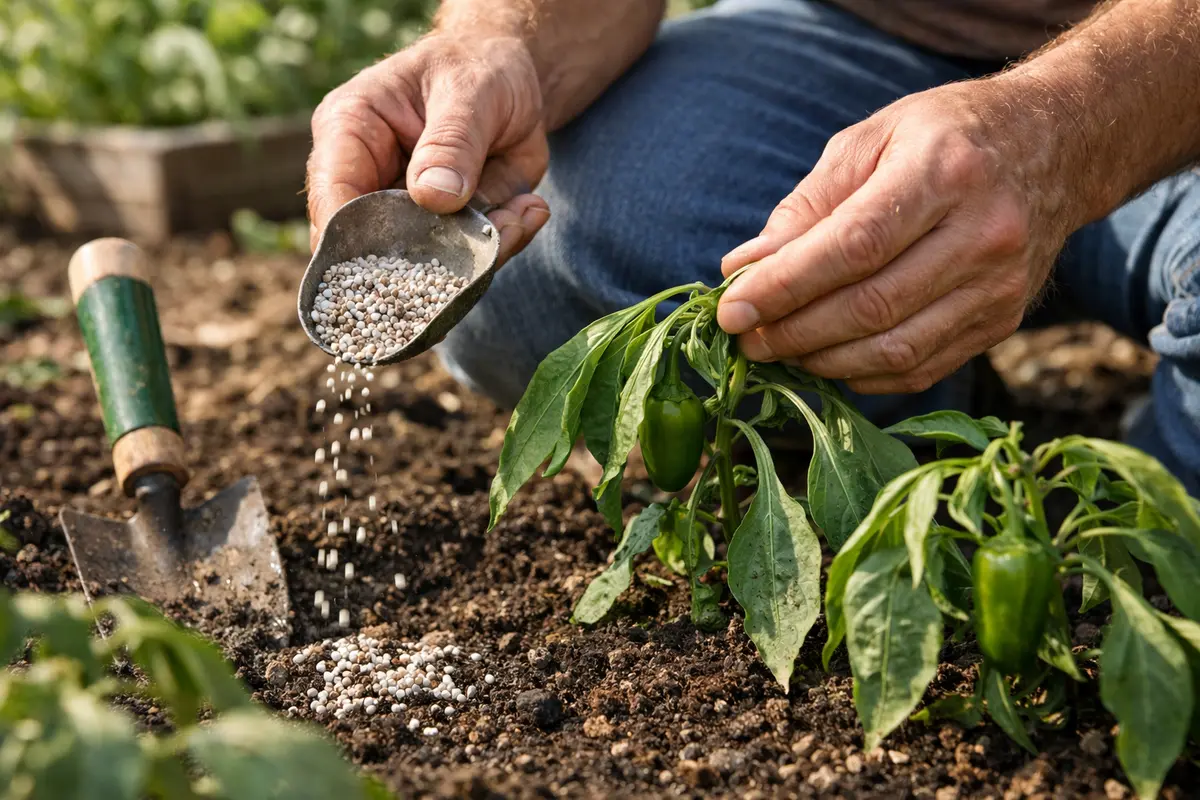why do my pepper plants droop after avoid over-fertilizing during hot seasons