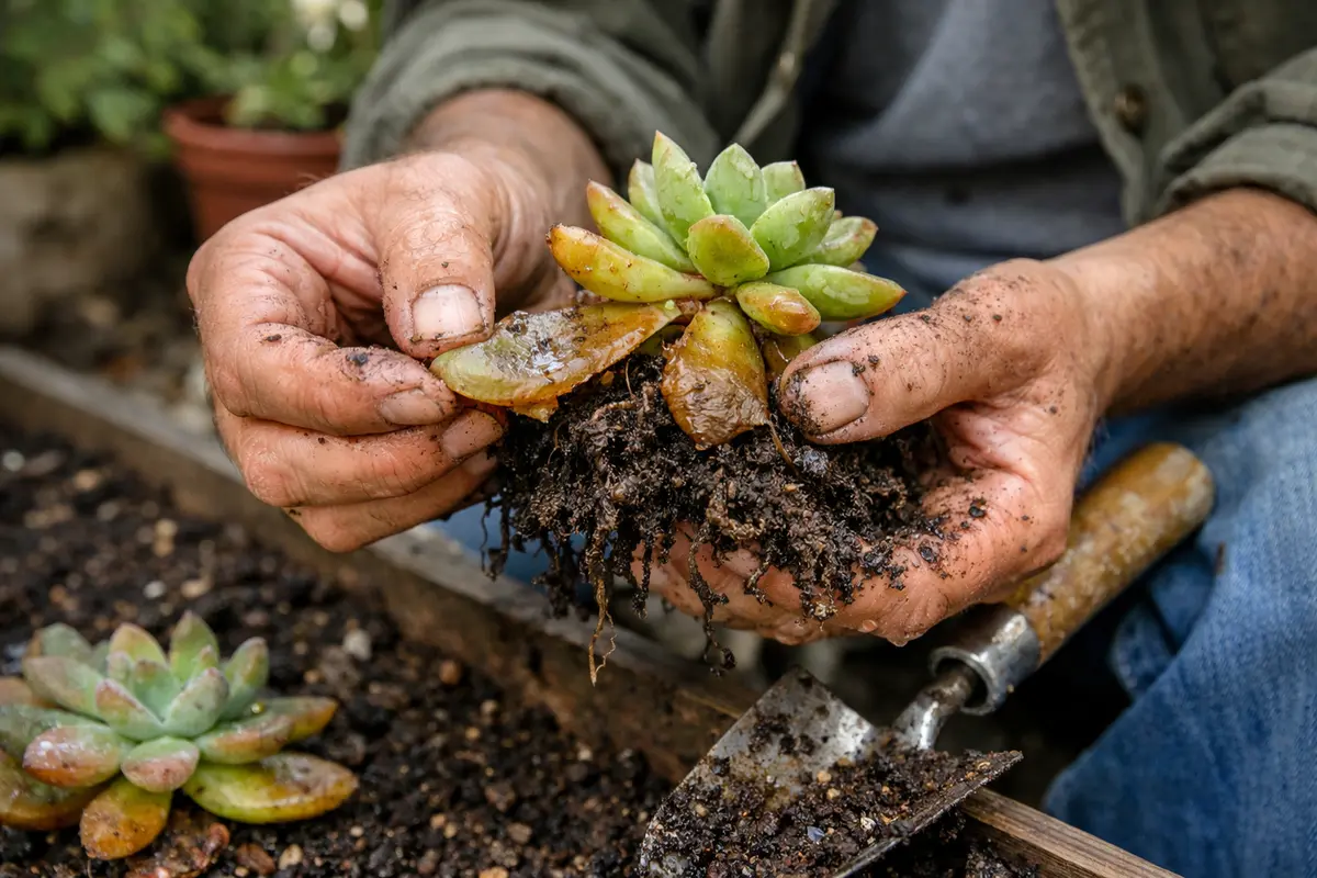 why is my succulent turning mushy assess your succulent's condition after rain
