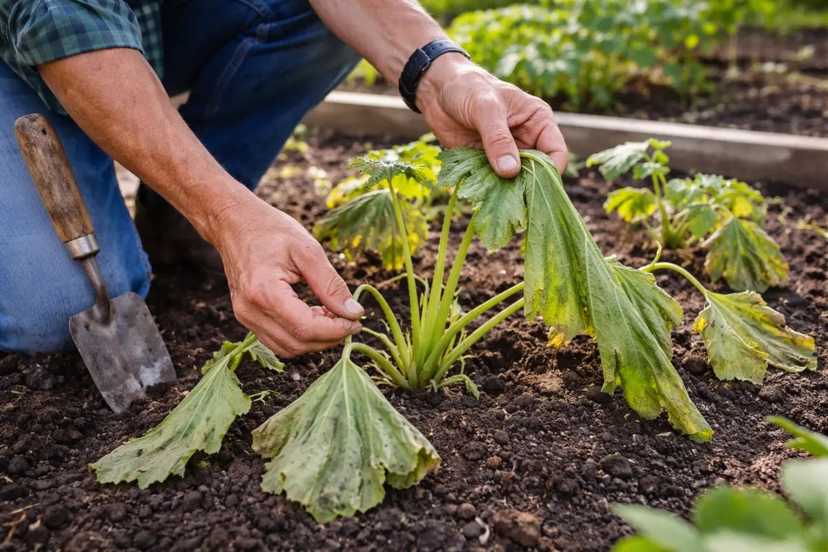 fixing drooping zucchini plants after transplanting assess drooping zucchini leaves quickly