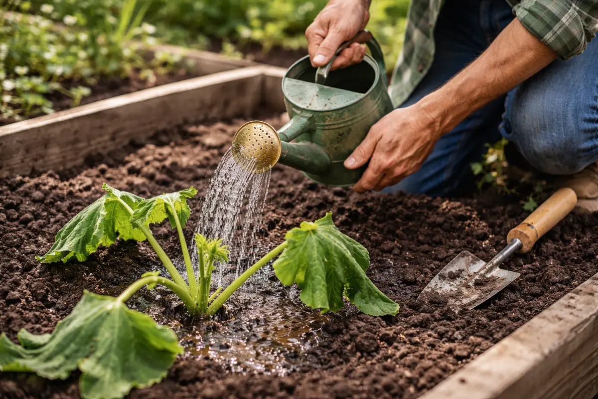 fixing drooping zucchini plants after transplanting rehydrate zucchini for optimal recovery