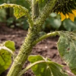 how to fix aphid damage on with pest damage visible on leaves