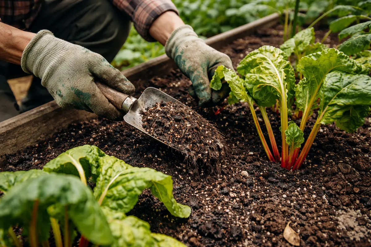 how to fix drooping chard leaves amend soil to revive chard leaves