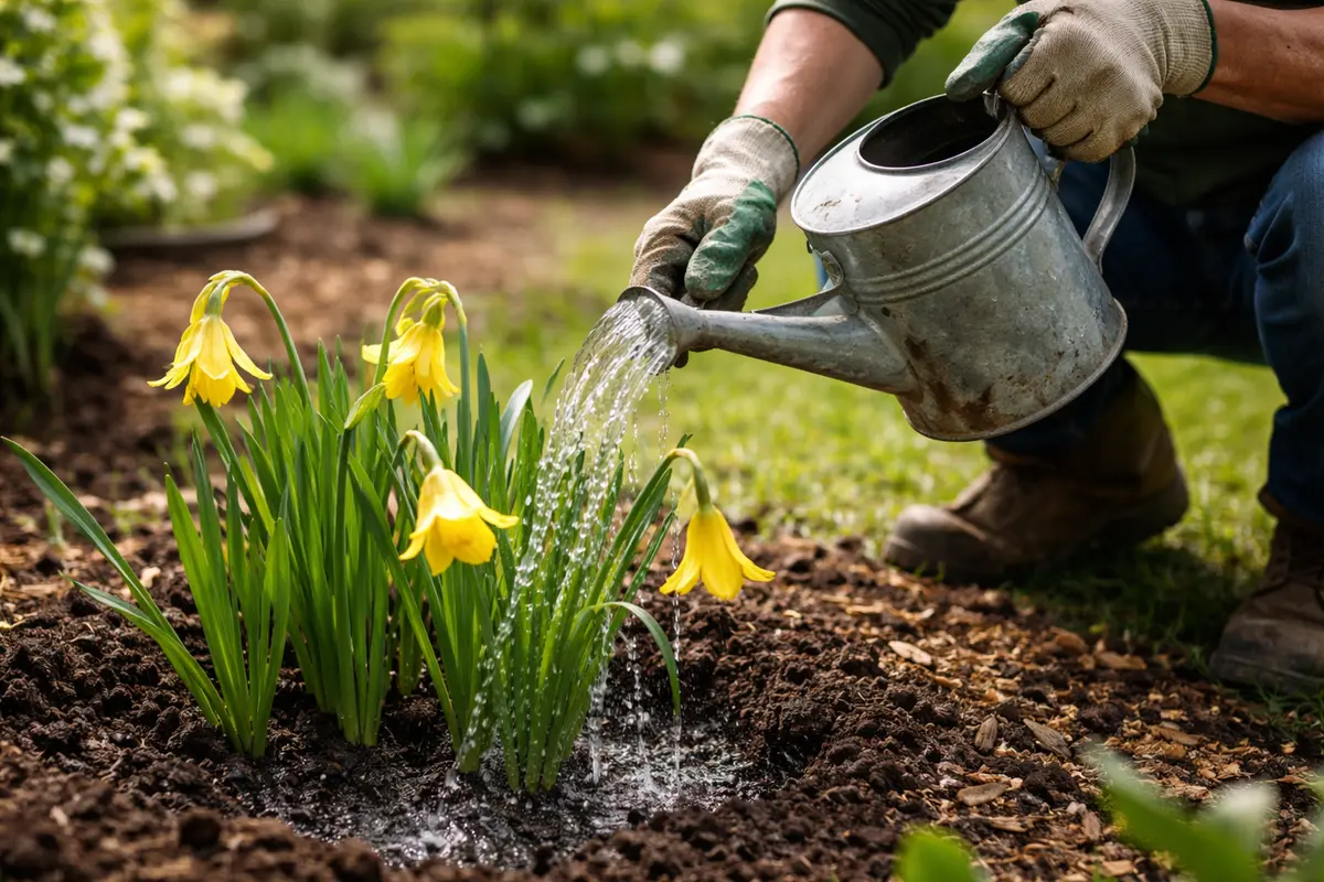 how to fix drooping daffodils after transplant water daffodils immediately after transplant
