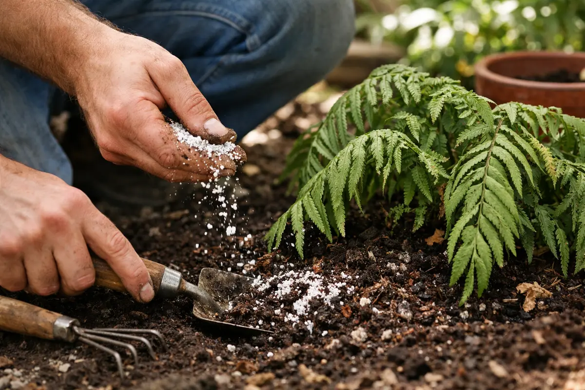 how to fix drooping ferns after enhance fern soil to aid recovery