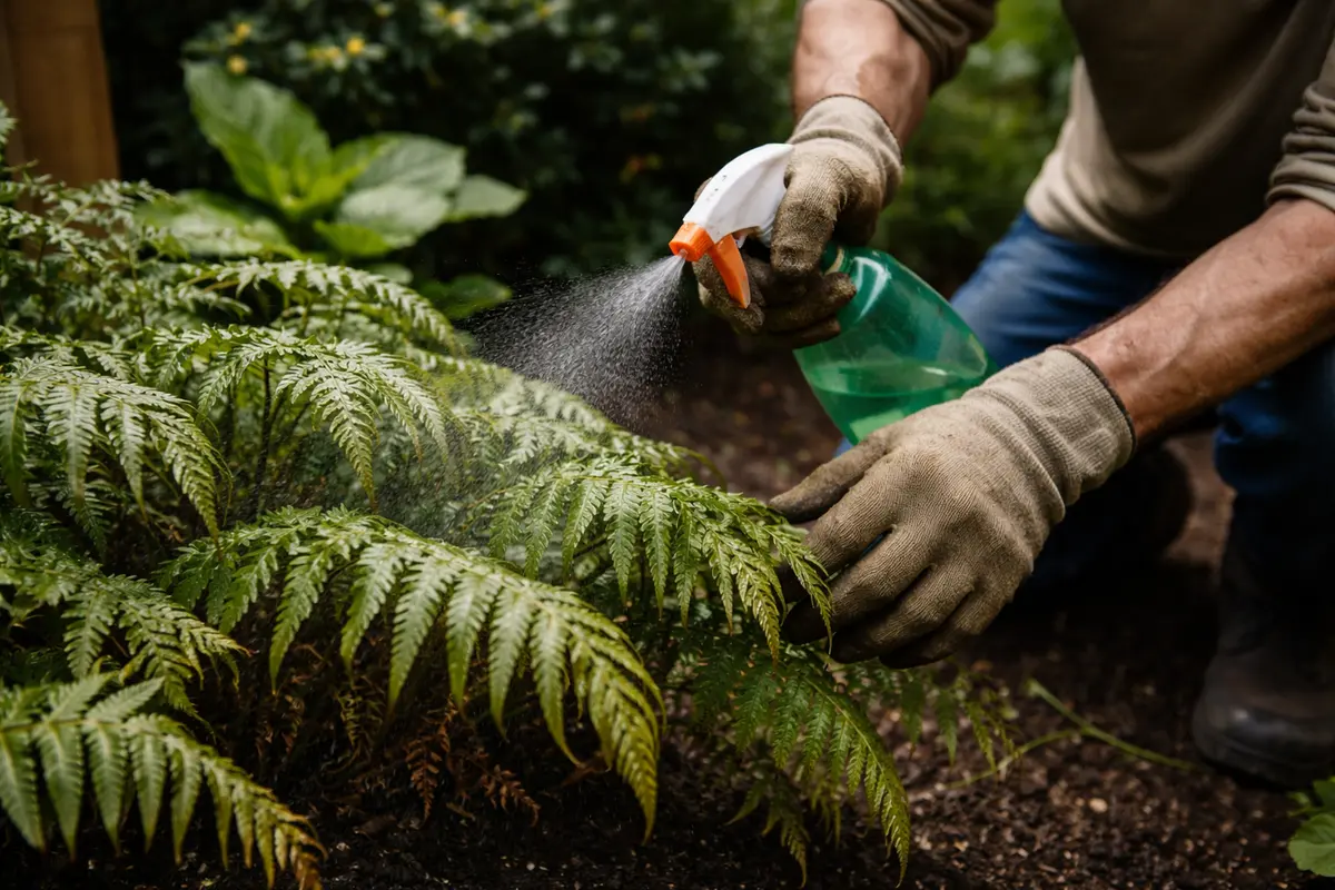 how to fix drooping ferns during mist leaves to aid fern recovery
