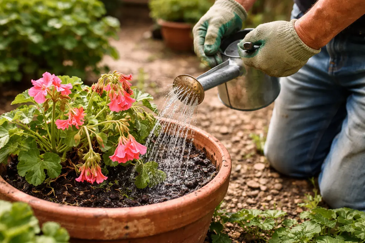 how to fix drooping geraniums during implement hydration techniques for drooping geraniums