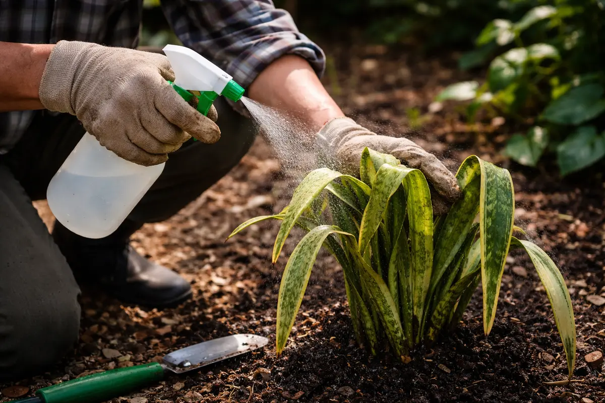 how to fix drooping snake plants after mist leaves for hydration recovery