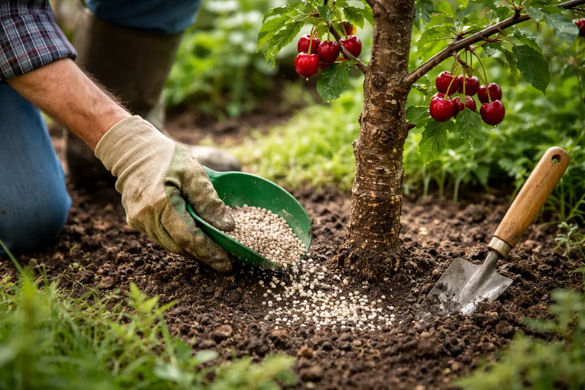 how to fix fruit cracking on apply fertilizer to help cherry recovery