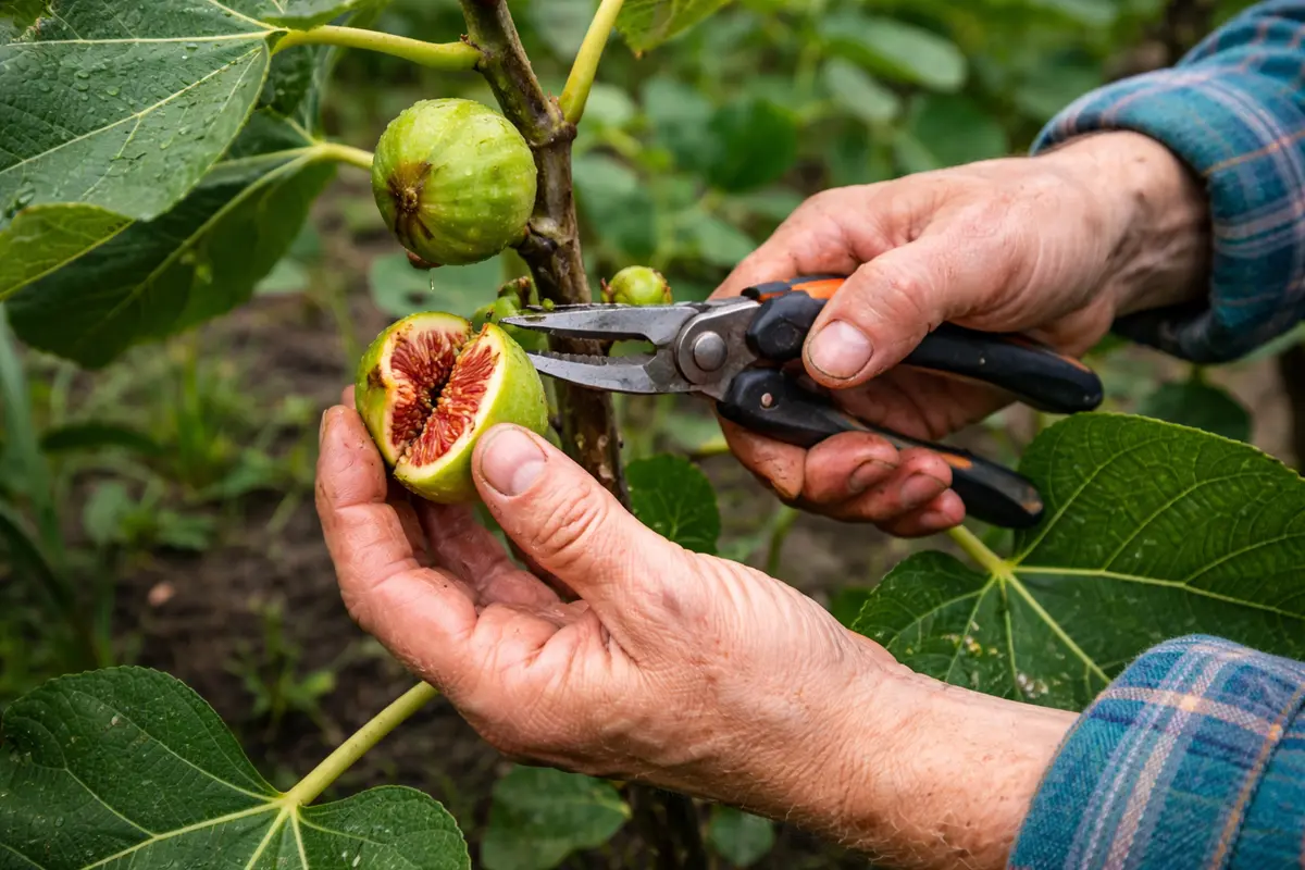 how to fix fruit splitting prune split fig fruits to alleviate damage
