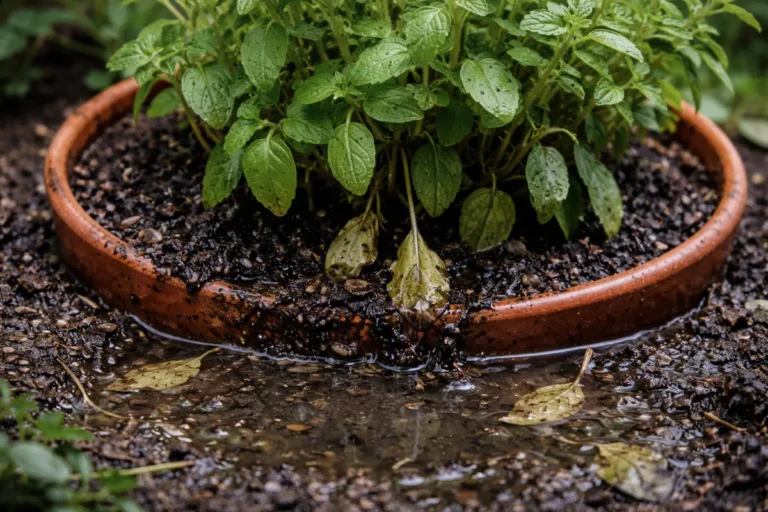 how to fix poor drainage in with wet soil around the base