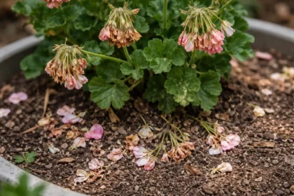 how to fix poor flowering in with dropped blossoms around the stems