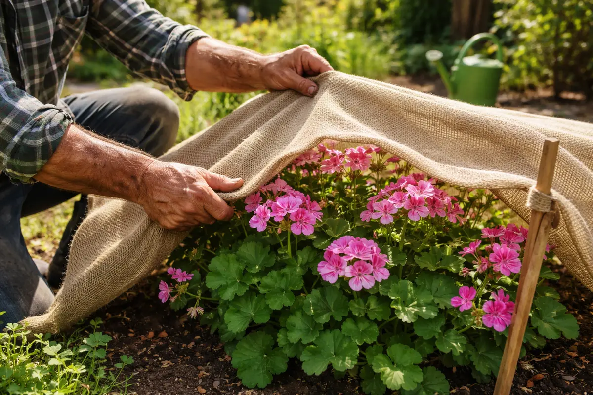 how to fix poor flowering in geraniums shade geraniums during extreme heat