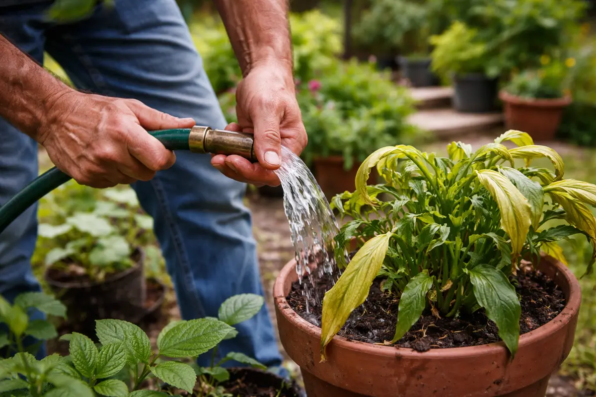 how to fix root avoid watering too frequently to prevent root issues