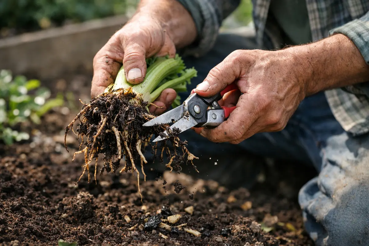 how to fix root rot in celery trim affected celery roots immediately