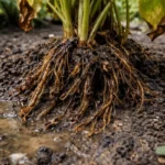 how to fix root rot in with unhealthy roots showing in soil