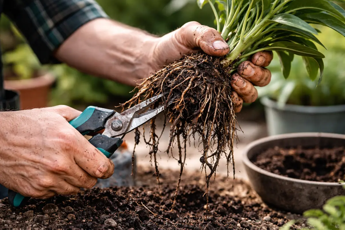 how to fix root rot in indoor trim off rotted roots immediately