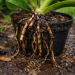 how to fix root rot in with unhealthy roots showing in soil