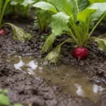 how to fix soggy soil around with wet soil around the base