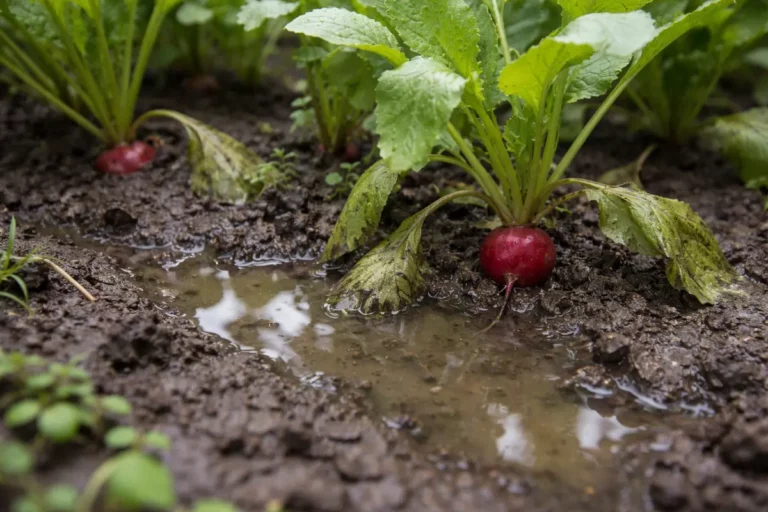 how to fix soggy soil around with wet soil around the base