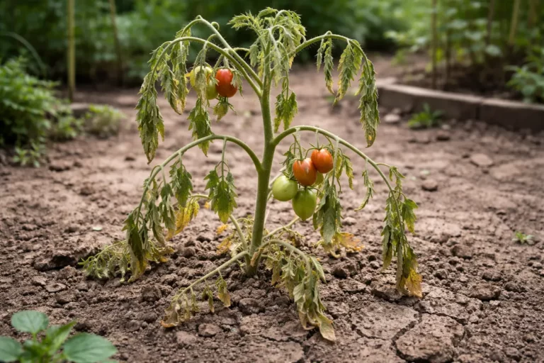 how to fix stunted growth in wilting visibly in real garden soil
