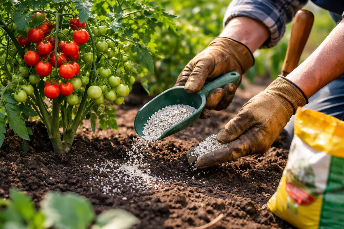 how to fix stunted growth in fertilize cherry tomatoes for growth boost