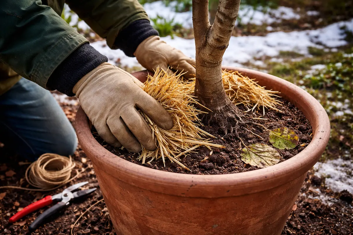 how to fix stunted protect fig roots from cold drafts in winter
