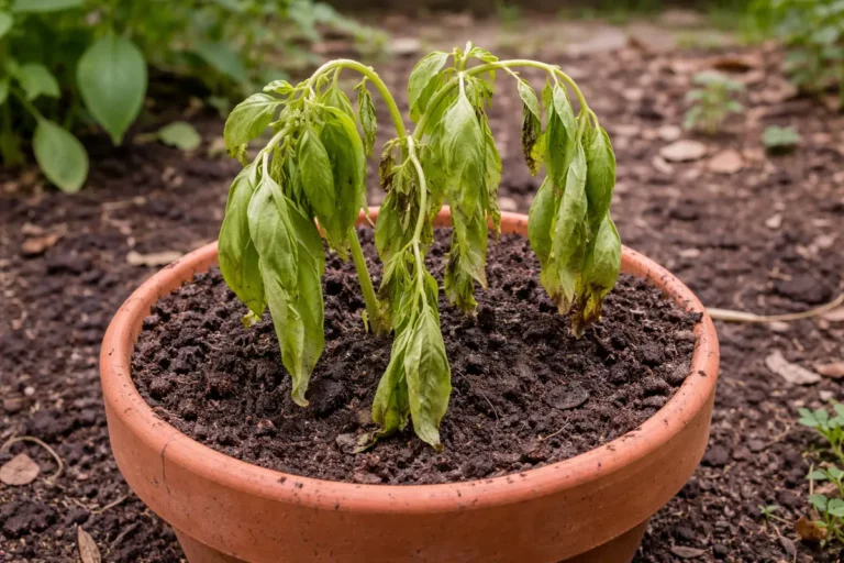 how to fix stunted growth in wilting visibly in real garden soil