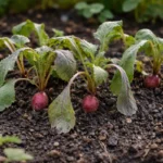 how to fix stunted growth in wilting visibly in real garden soil