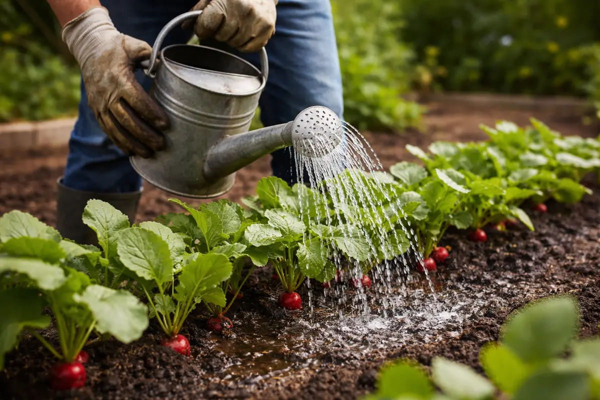 how to fix stunted growth in water radishes immediately to revive growth