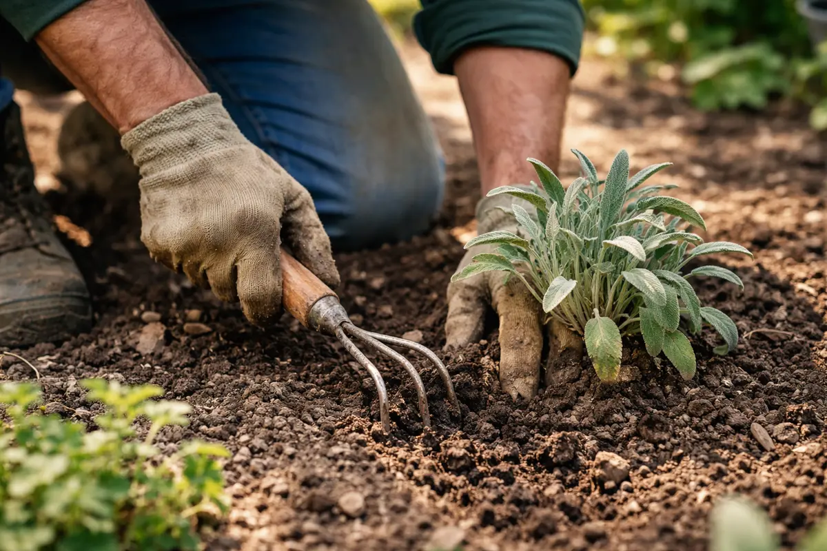 how to fix stunted growth in sage cultivate soil for sage recovery