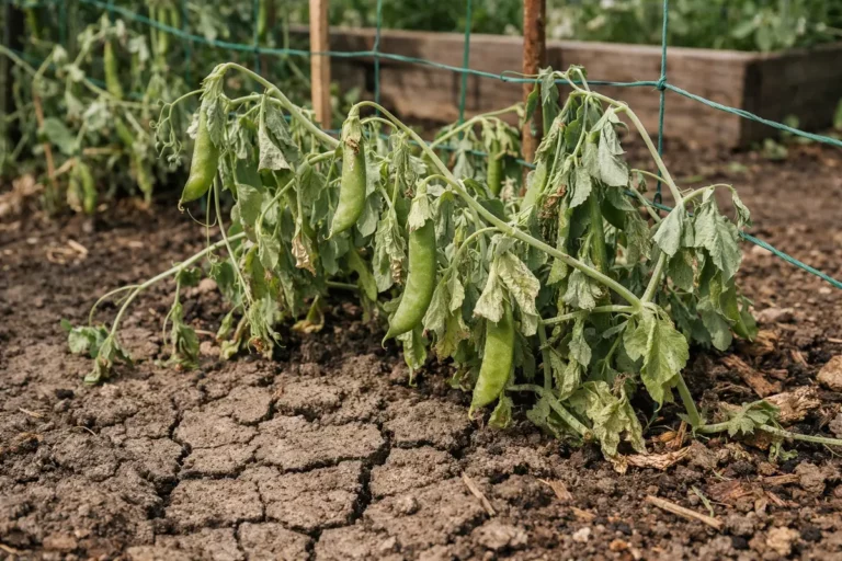 how to fix stunted growth in wilting visibly in real garden soil