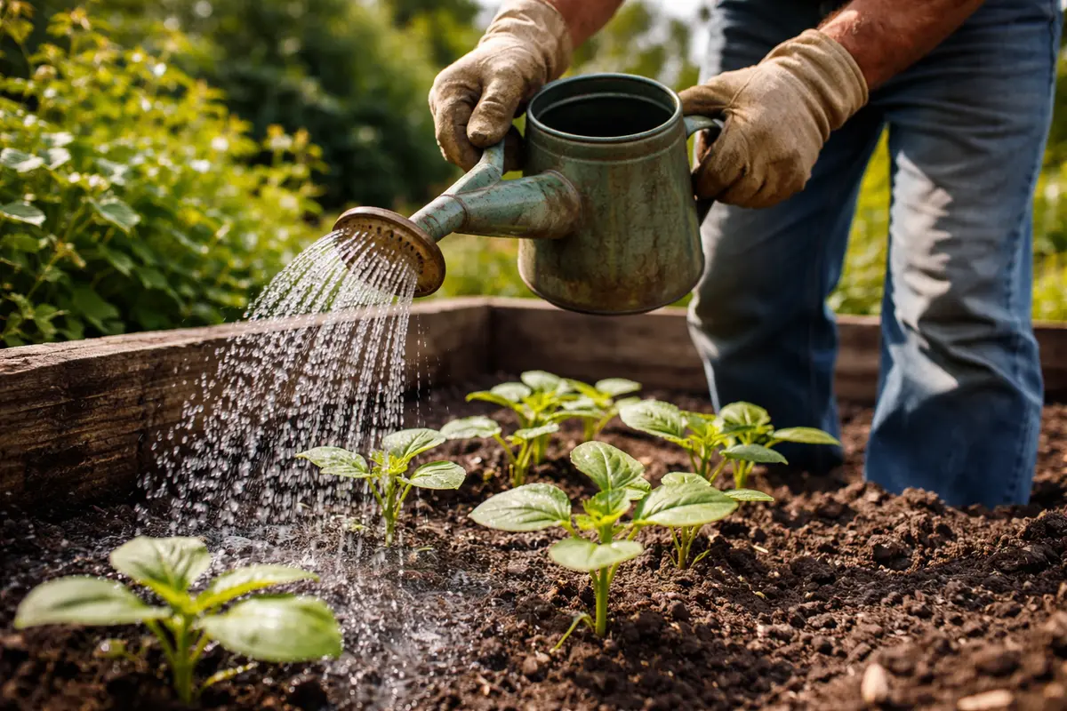 how to fix stunted growth in sunflower seedlings water sunflower seedlings immediately