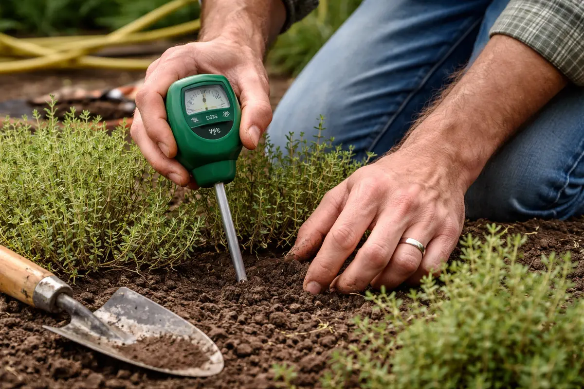 how to fix stunted growth test soil moisture before treating for drought