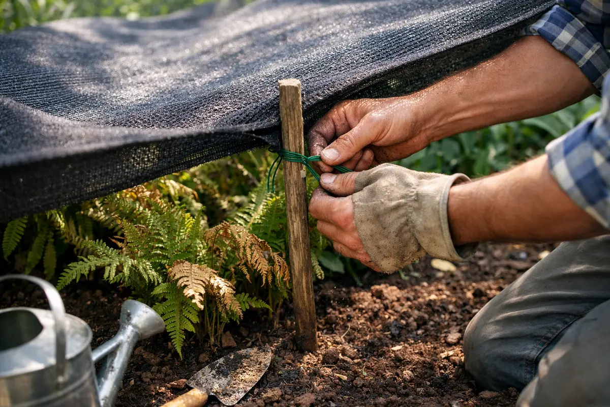 how to fix wilting ferns during provide shade to help ferns recover