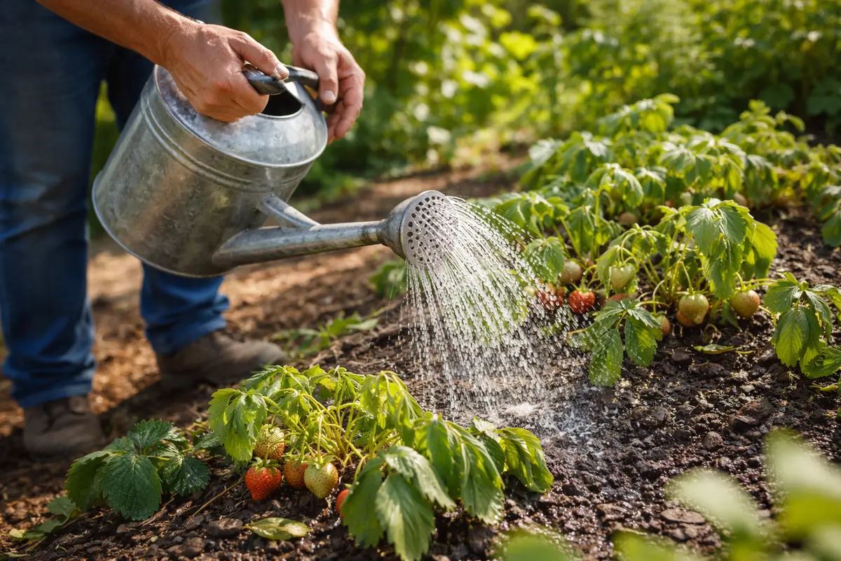 how to fix wilting strawberries during a heatwave water wilting strawberries immediately