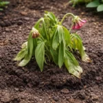 how to fix wilting zinnias after with weak seedlings in garden soil