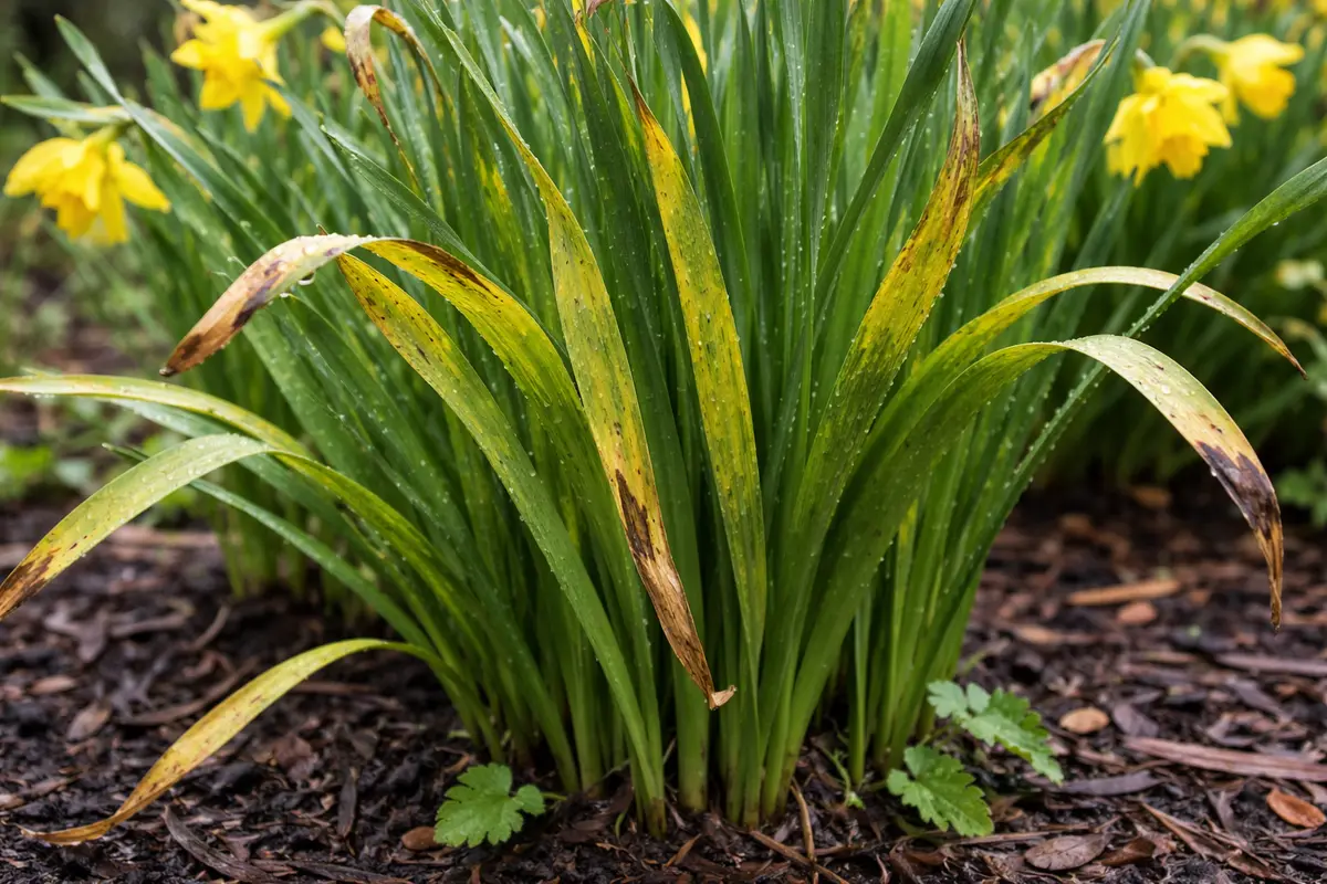 how to fix yellowing leaves with visible browning or spots on leaves