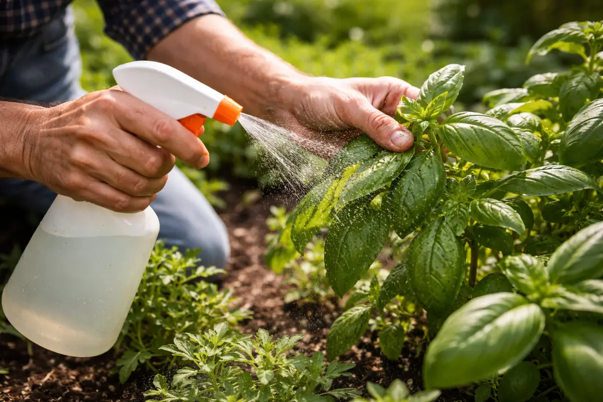 how to manage aphid infestations shield herbs from aphids during summer heat