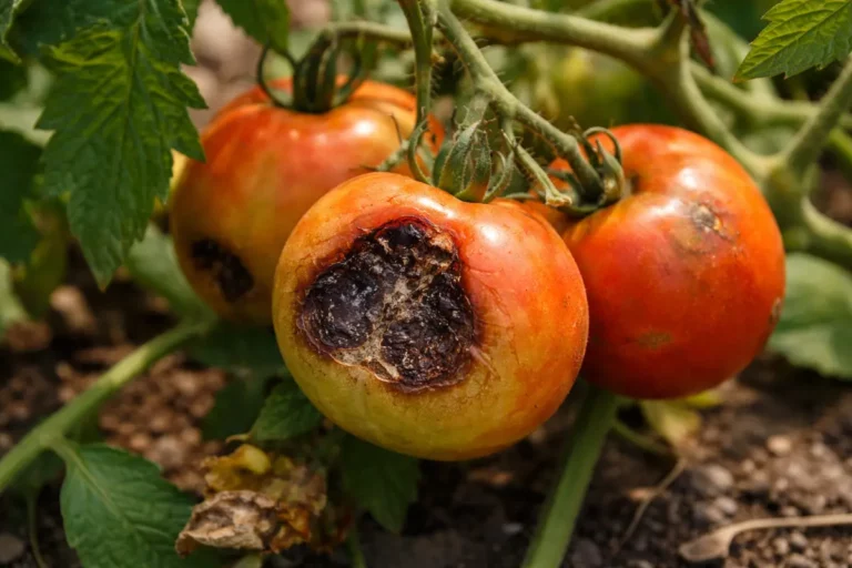 how to prevent blossom end with damaged fruit visible on the plant