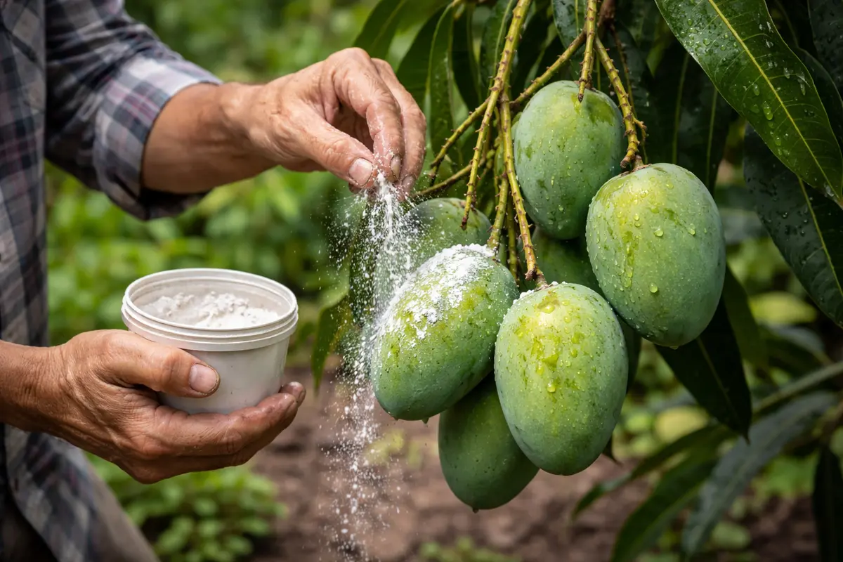 how to prevent fruit rot treat mangoes to heal from excess moisture