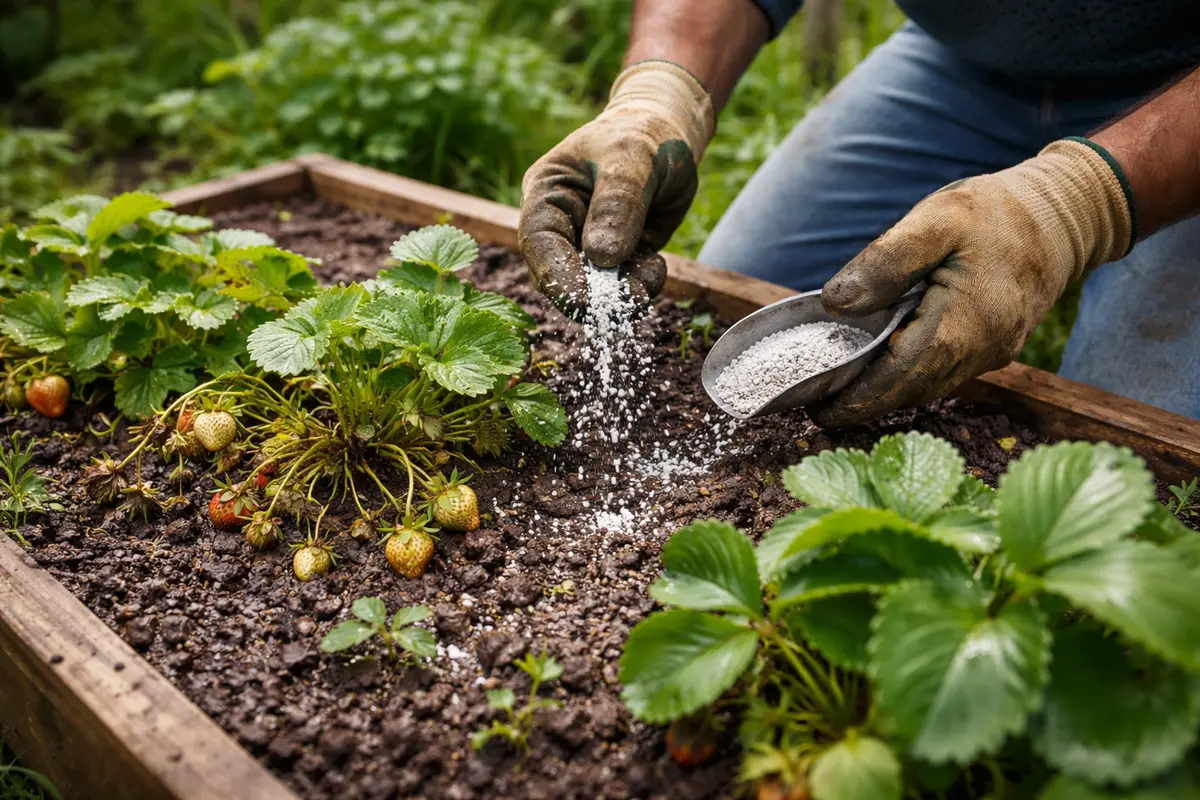 how to prevent fruit rot in fertilize to revive waterlogged strawberry plants