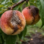 how to prevent fruit rot with damaged fruit visible on the plant