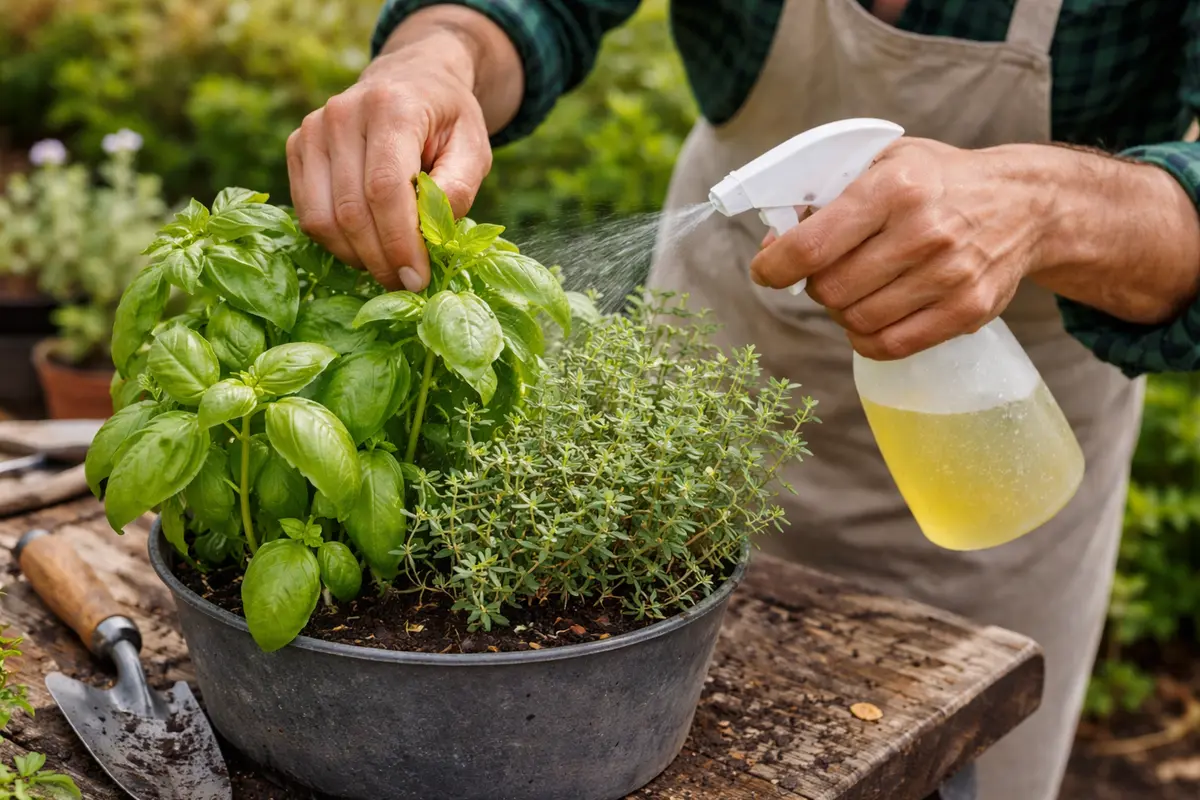 how to prevent fungal treat herbs with neem oil for quick recovery