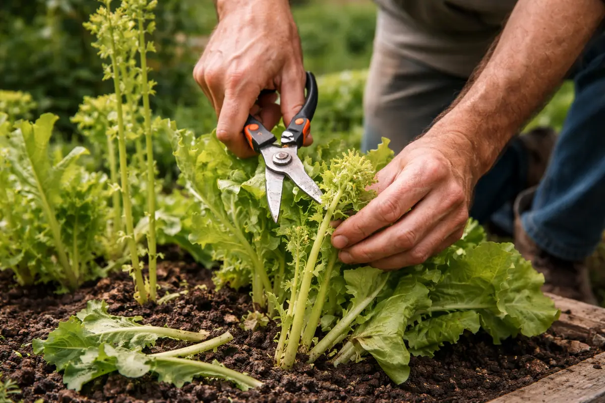 how to prevent leggy growth in lettuce trim overextended lettuce stems promptly
