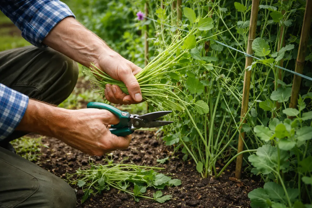 how to prevent leggy growth cut back leggy sweet pea stems now